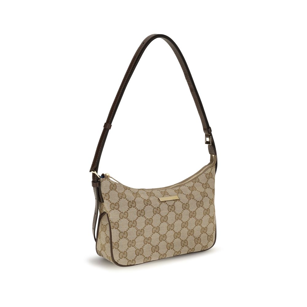 Gucci Beige Fabric Shoulder Bag