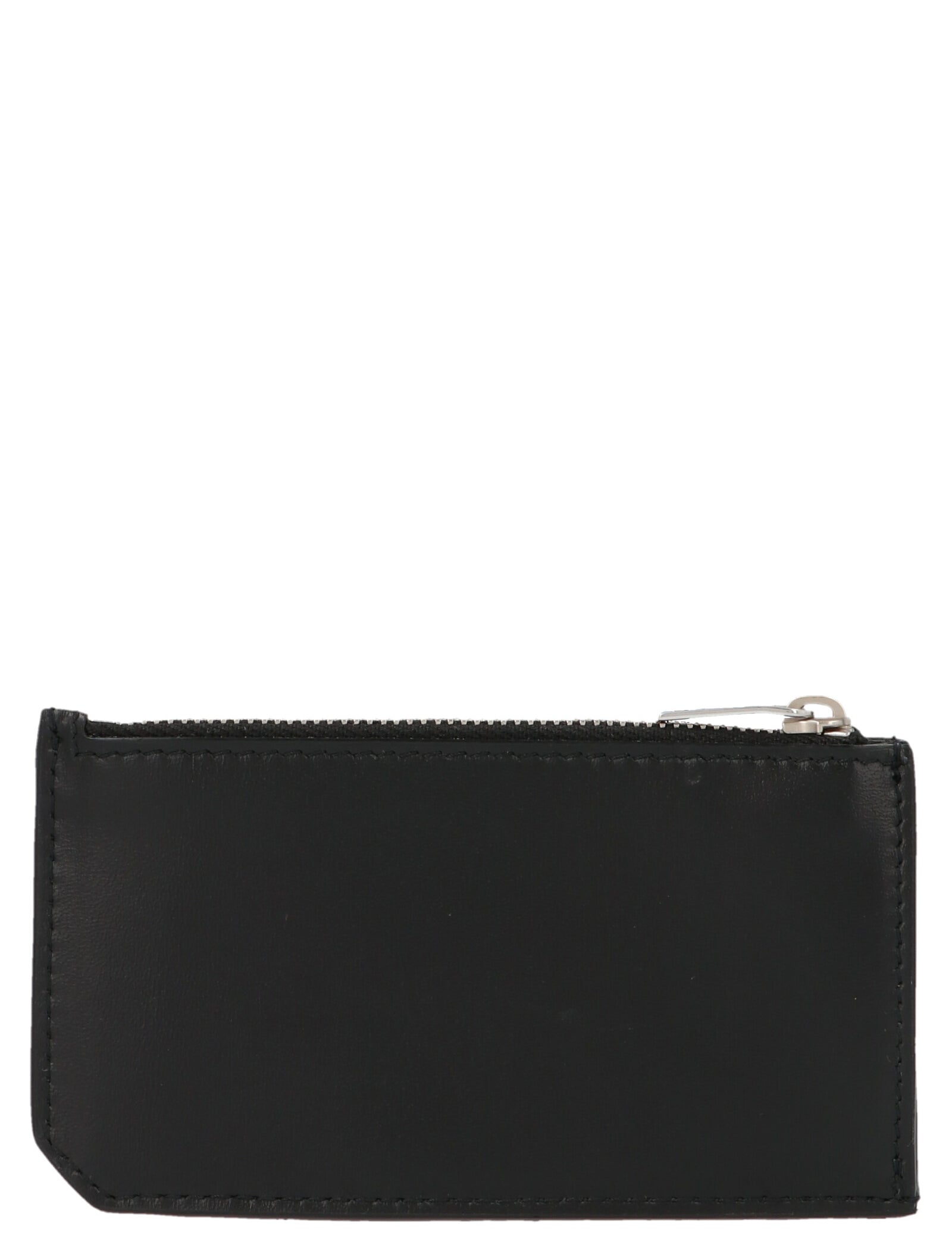 Saint Laurent Black Calfskin Cardholder