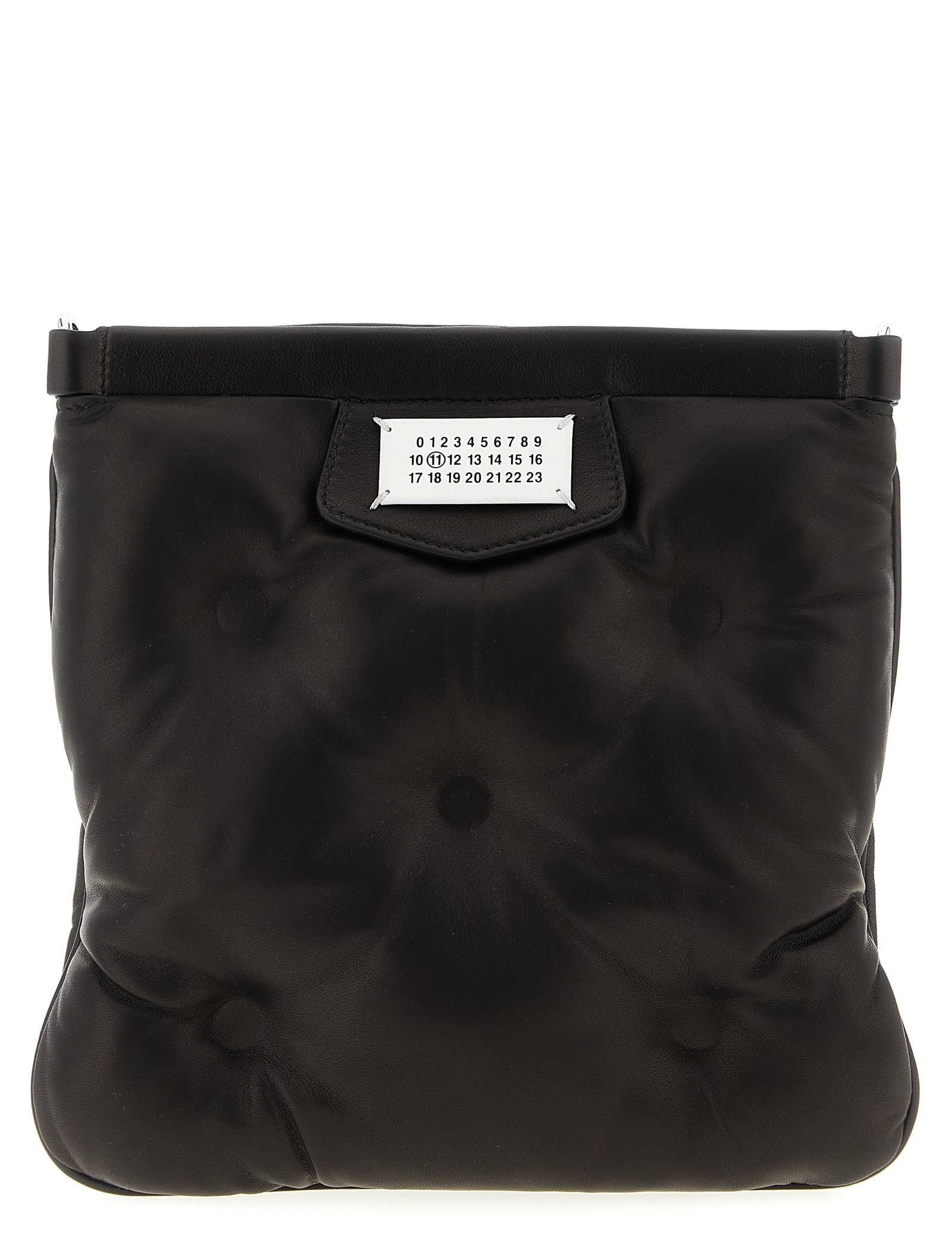 Maison Margiela Black Lambskin Crossbody Bag