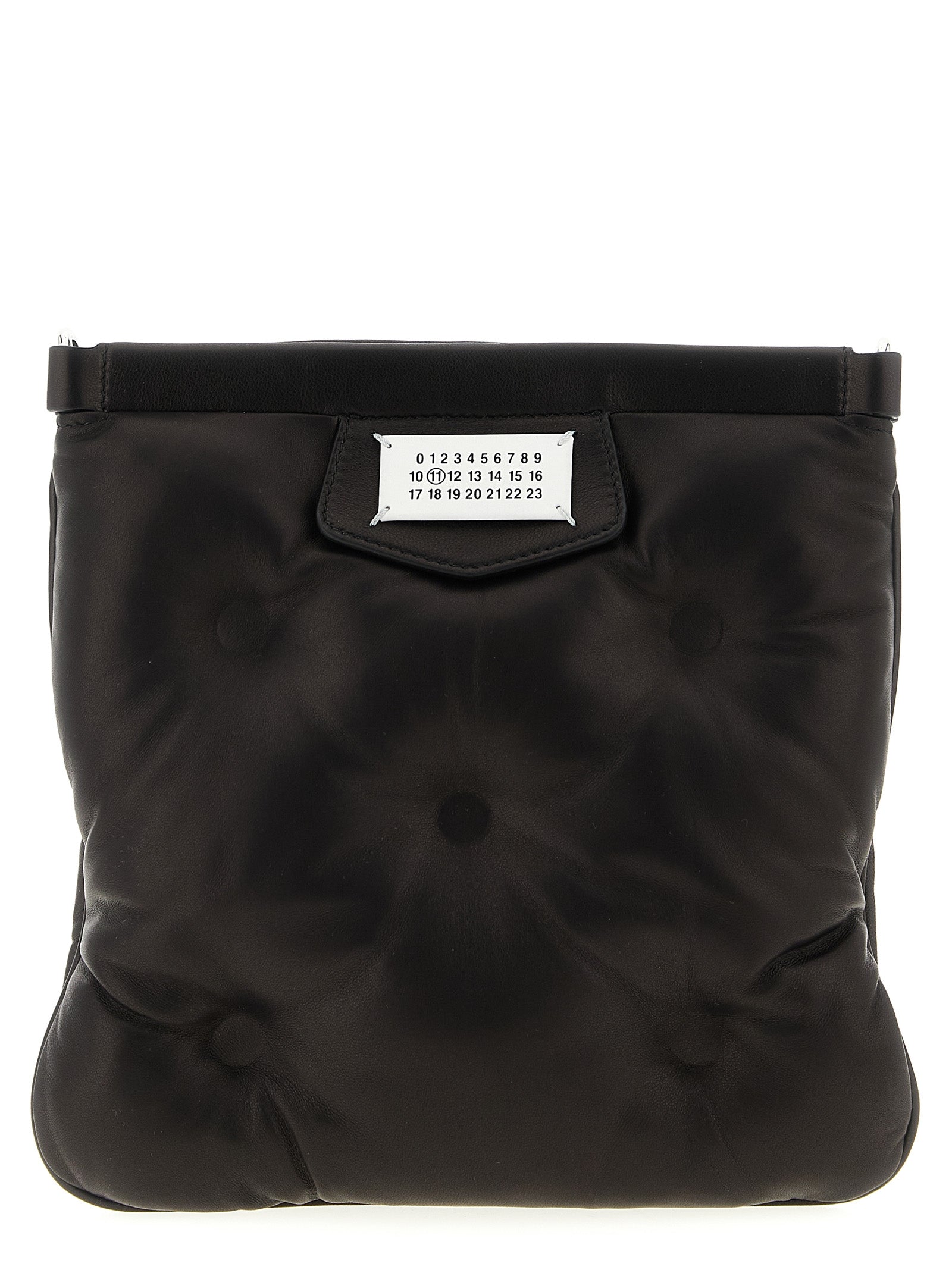 Maison Margiela Black Lambskin Crossbody Bag