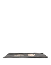Dolce & Gabbana Black Calf Leather Clutch