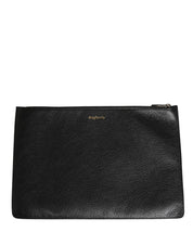 Dolce & Gabbana Black Calf Leather Clutch
