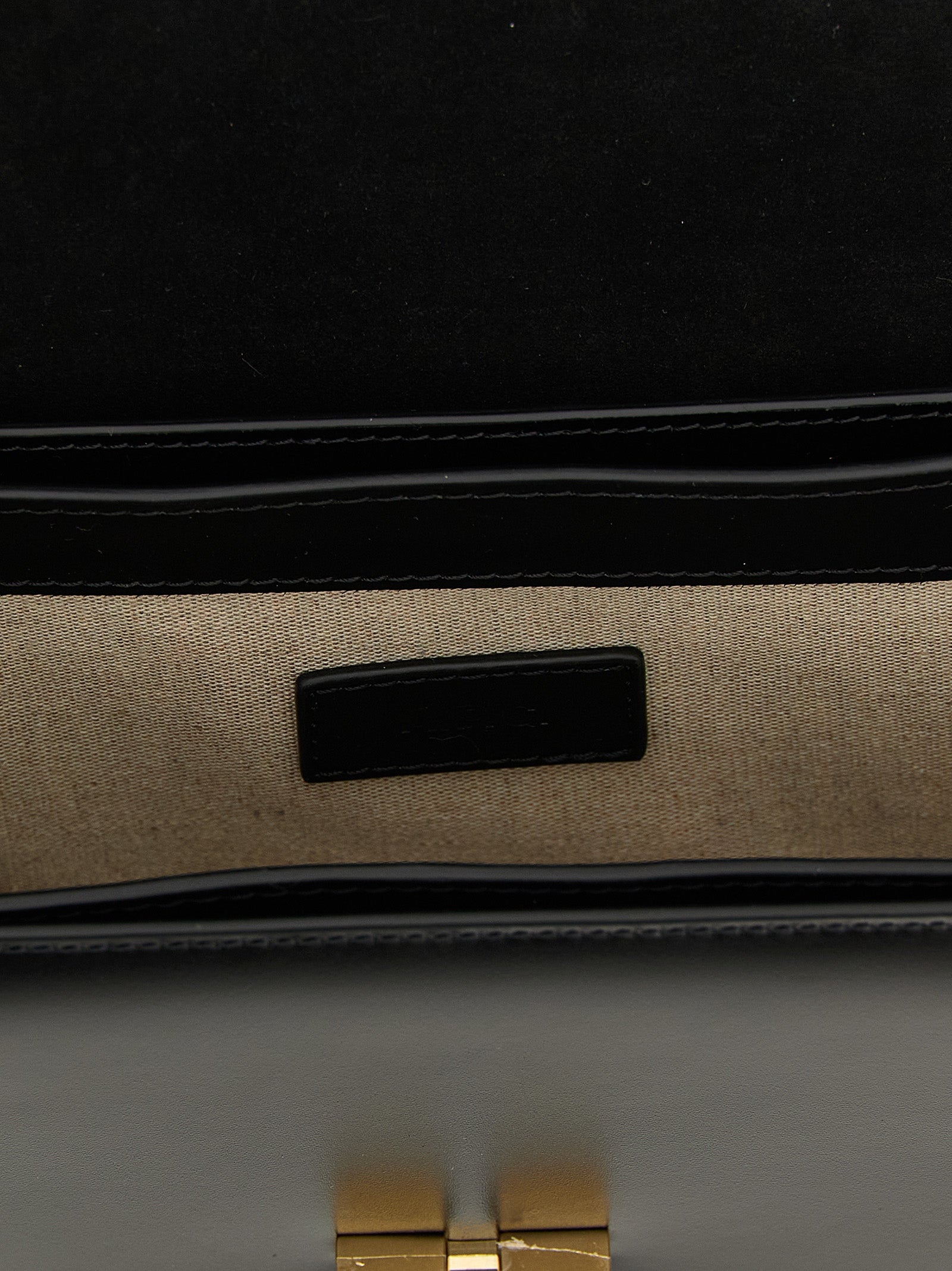 A.P.C. Black Cowhide Crossbody Bag