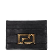 Versace Black Leather Cardholder