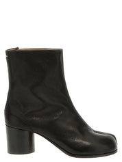 Maison Margiela Black Nappa Leather Ankle Boots
