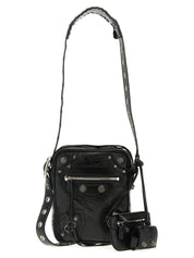 Balenciaga Black Lamb Leather Crossbody Bag