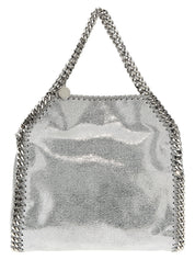 Stella McCartney Silver Polyester Falabella Mini Handbag