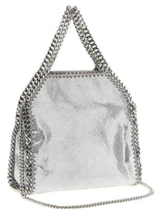 Stella McCartney Silver Polyester Falabella Mini Handbag