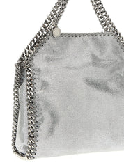 Stella McCartney Silver Polyester Falabella Mini Handbag