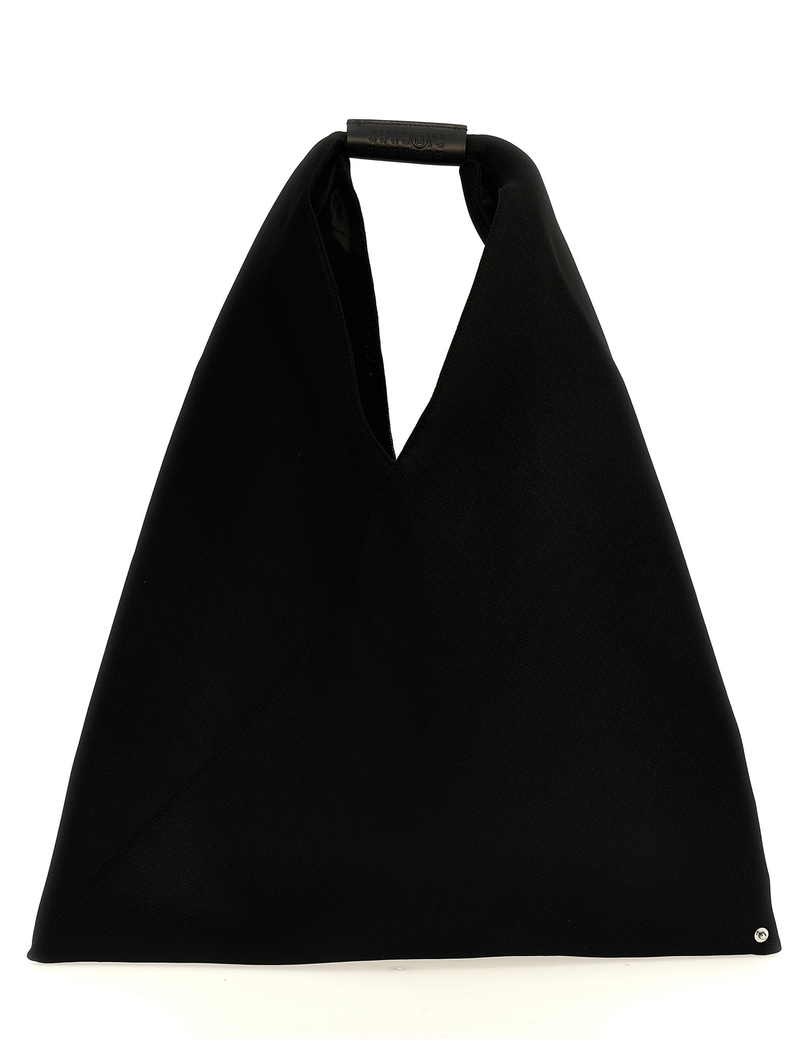 MM6 Maison Margiela Black Polyester Shoulder Bag