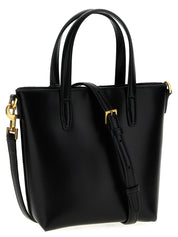 Saint Laurent Black Calfskin Mini Toy Box Shopping Bag