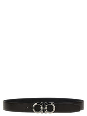 Ferragamo Multicolor Calfskin Reversible Belt