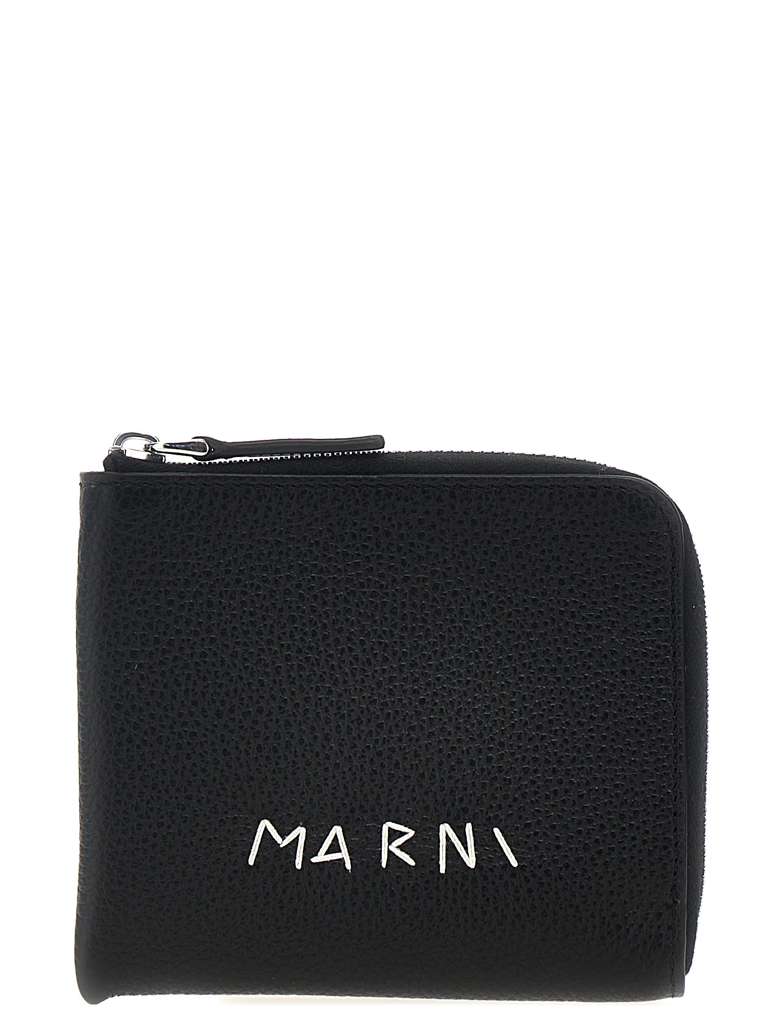Marni Black Calfskin Wallet
