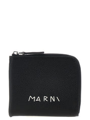 Marni Black Calfskin Wallet
