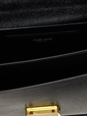 Golden Goose Black Cow Leather Handbag
