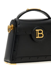 Balmain Black Calfskin Handbag