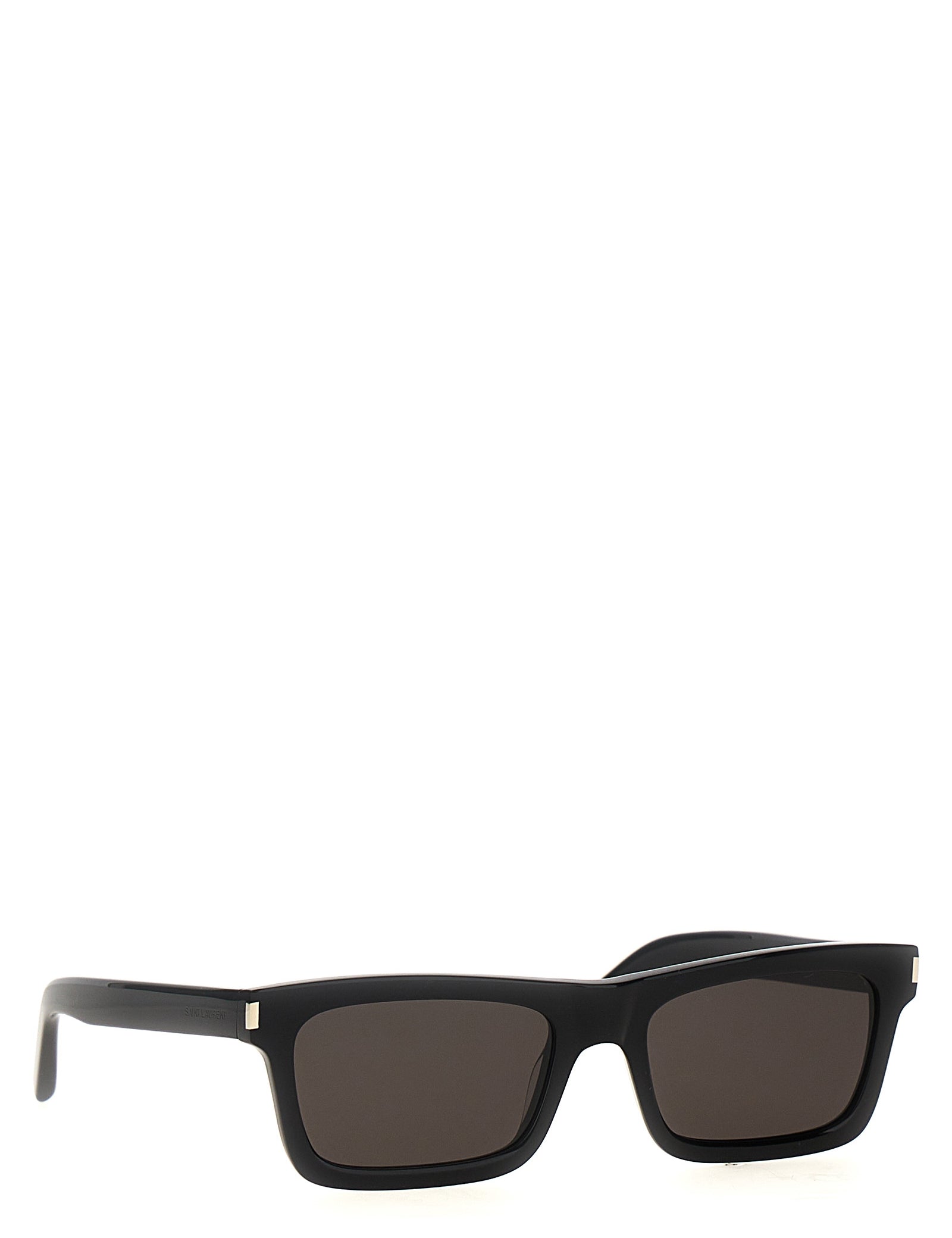 Saint Laurent Black Acetate Sunglasses