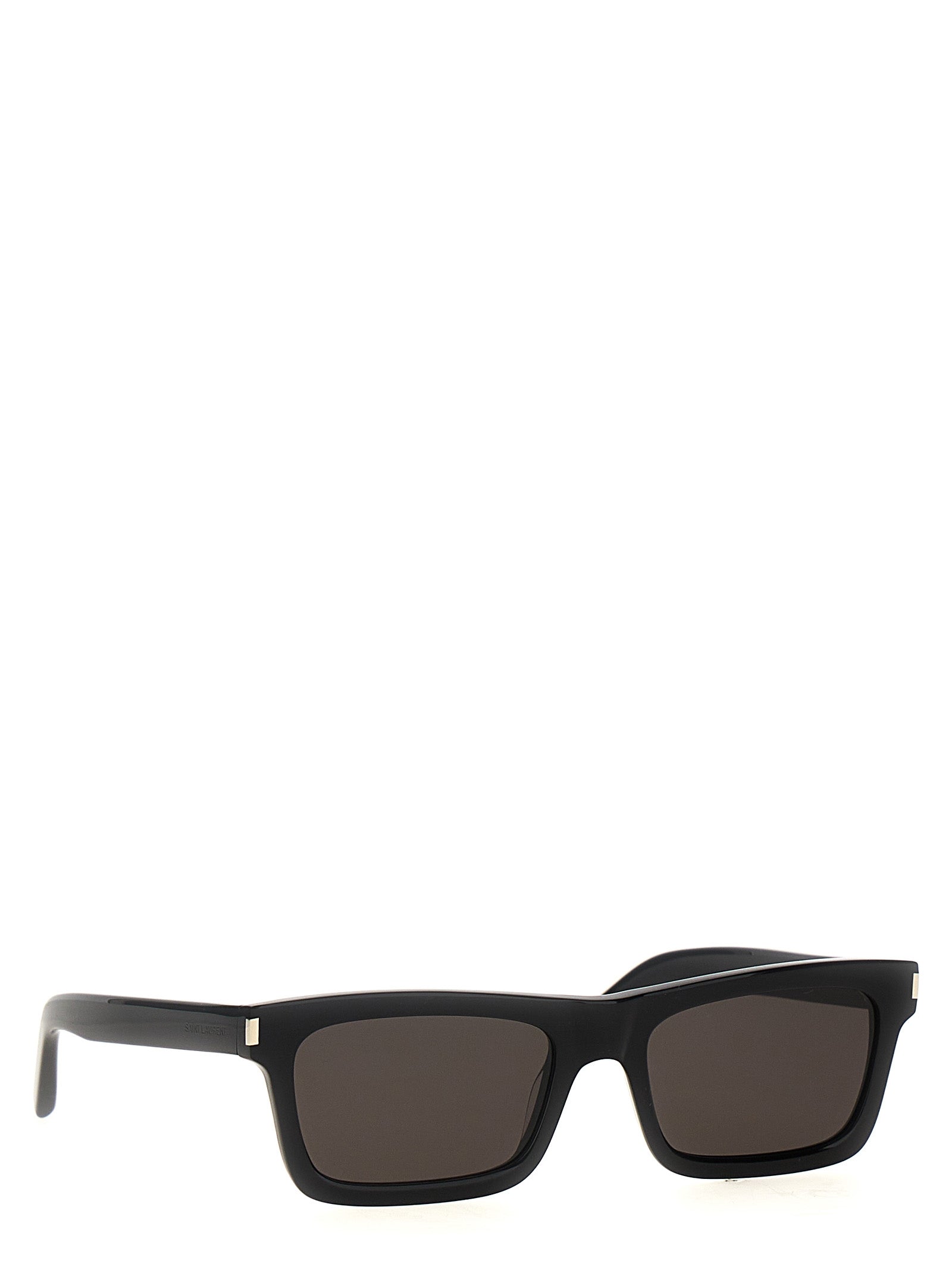 Saint Laurent Black Acetate Sunglasses
