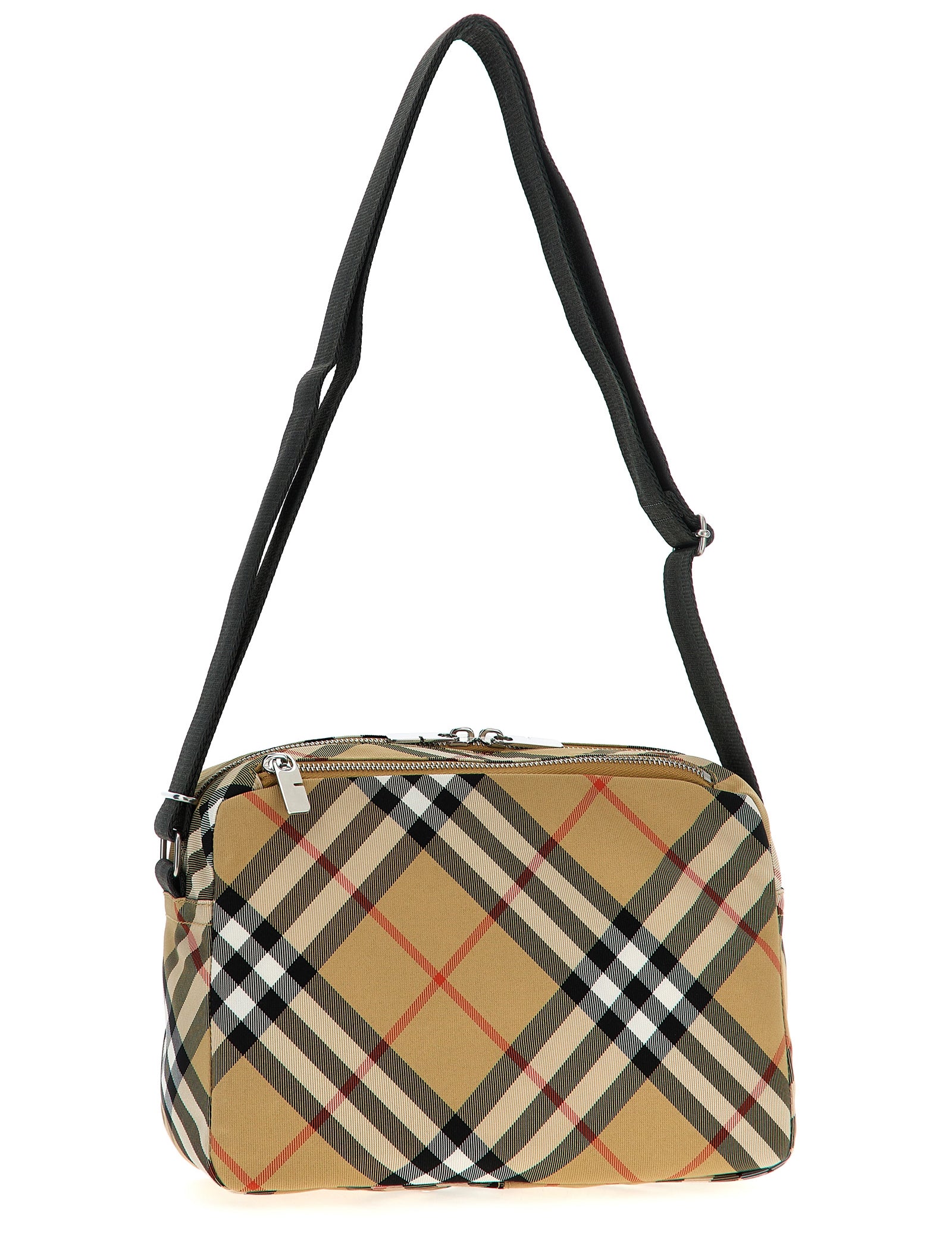 Burberry Beige Polyester Crossbody Bag