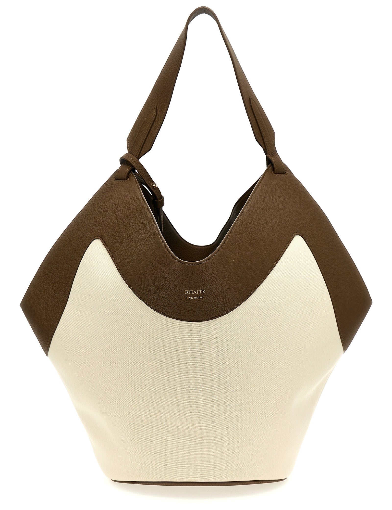 Khaite Multicolor Calfskin Canvas Handbags