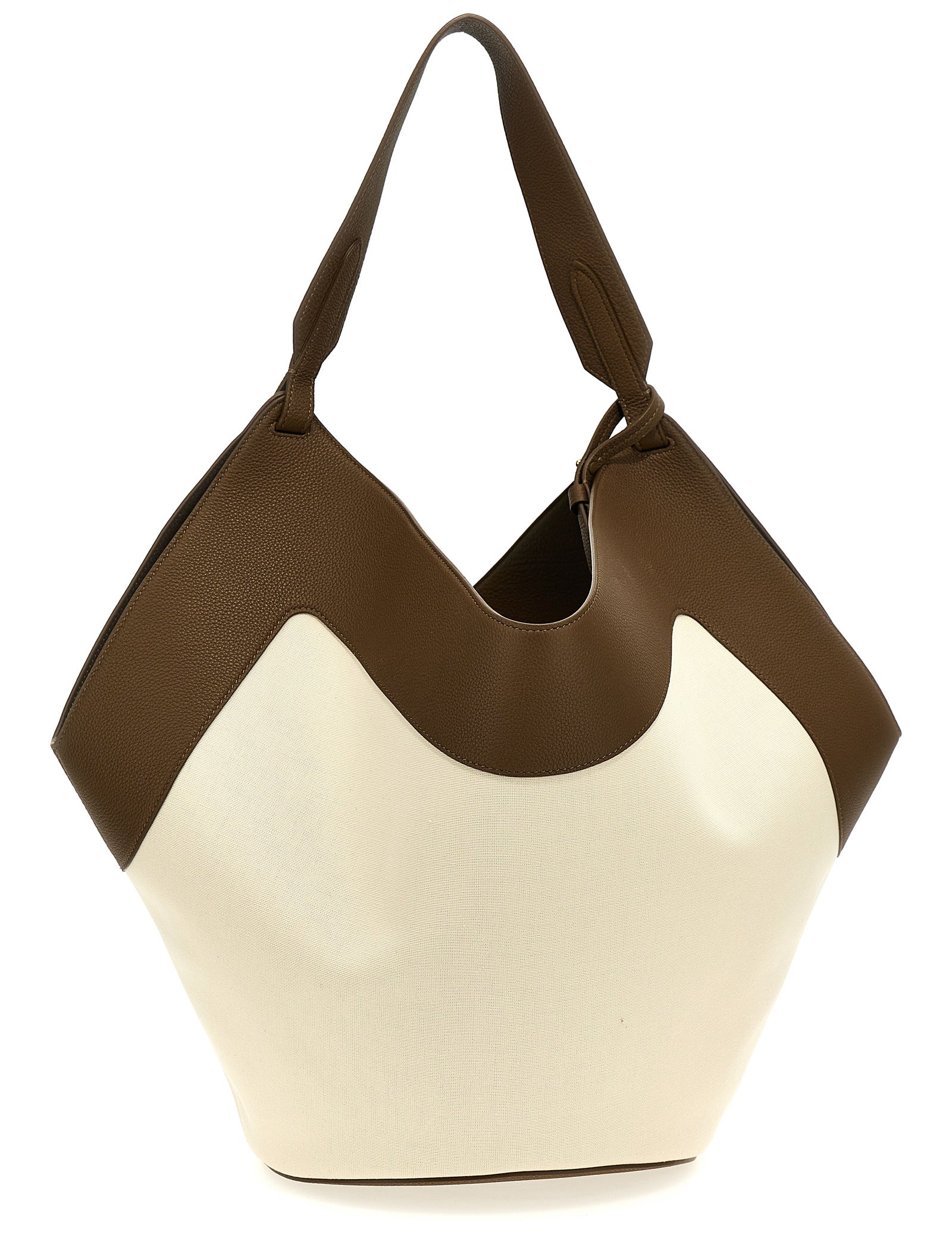 Khaite Multicolor Calfskin Canvas Handbags