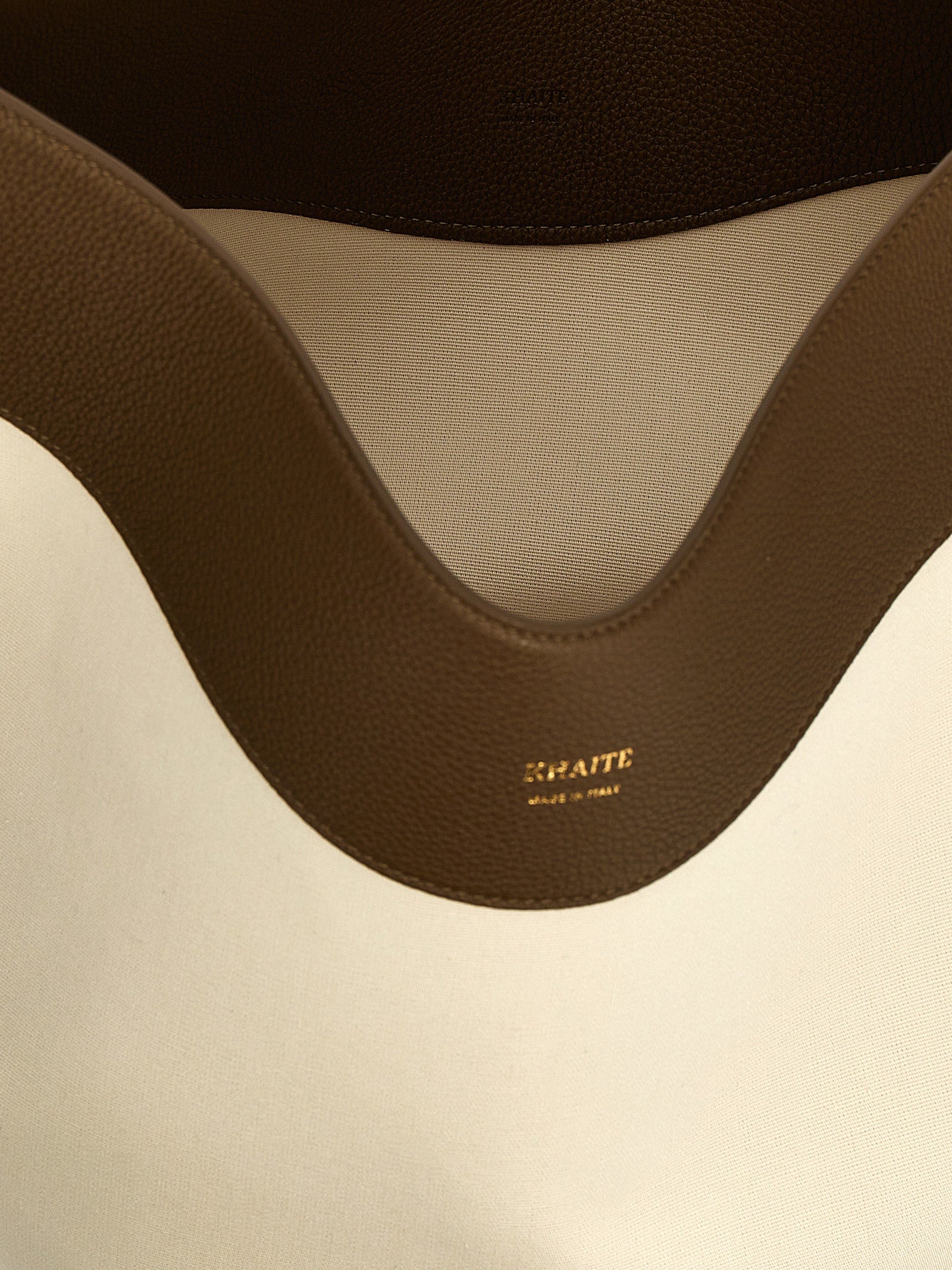 Khaite Multicolor Calfskin Canvas Handbags