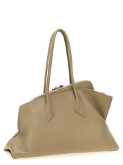 The Attico Beige Calfskin Shoulder Bag