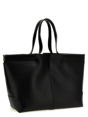 Tod's Black Calfskin Tote Bag