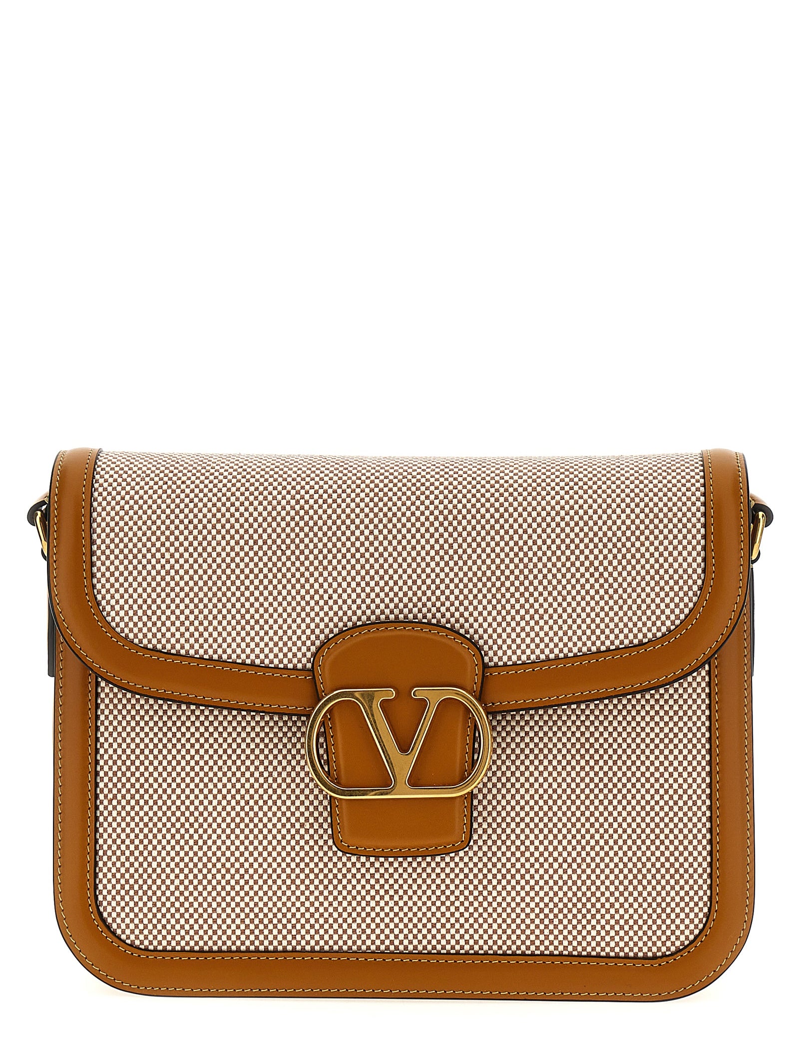 Valentino Garavani Multicolor Cotton Shoulder Bag