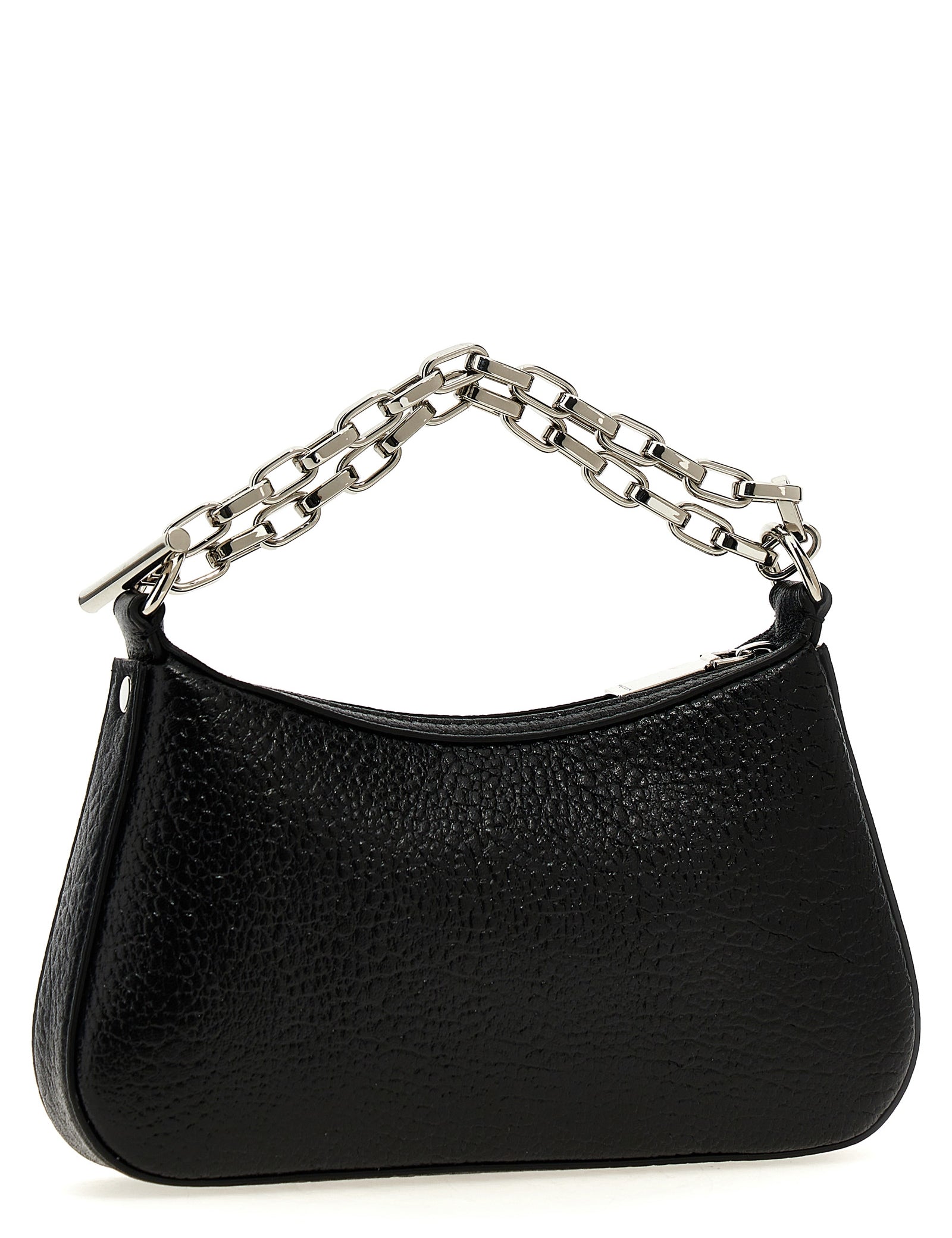 Alexander McQueen Black Lamb Leather Handbag