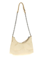 Maison Margiela White Lamb Leather Shoulder Bag
