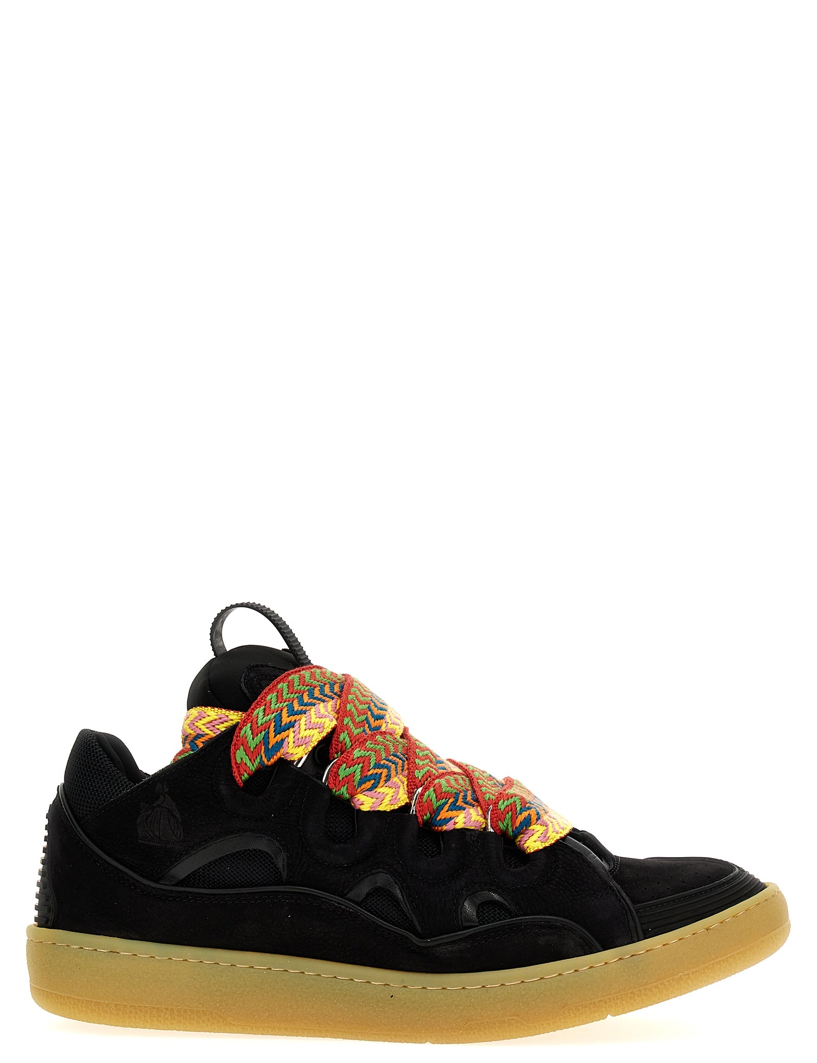 Lanvin Black Calfskin Chunky Sneakers