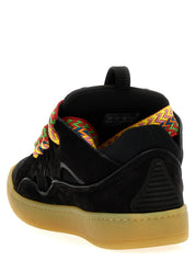 Lanvin Black Calfskin Chunky Sneakers