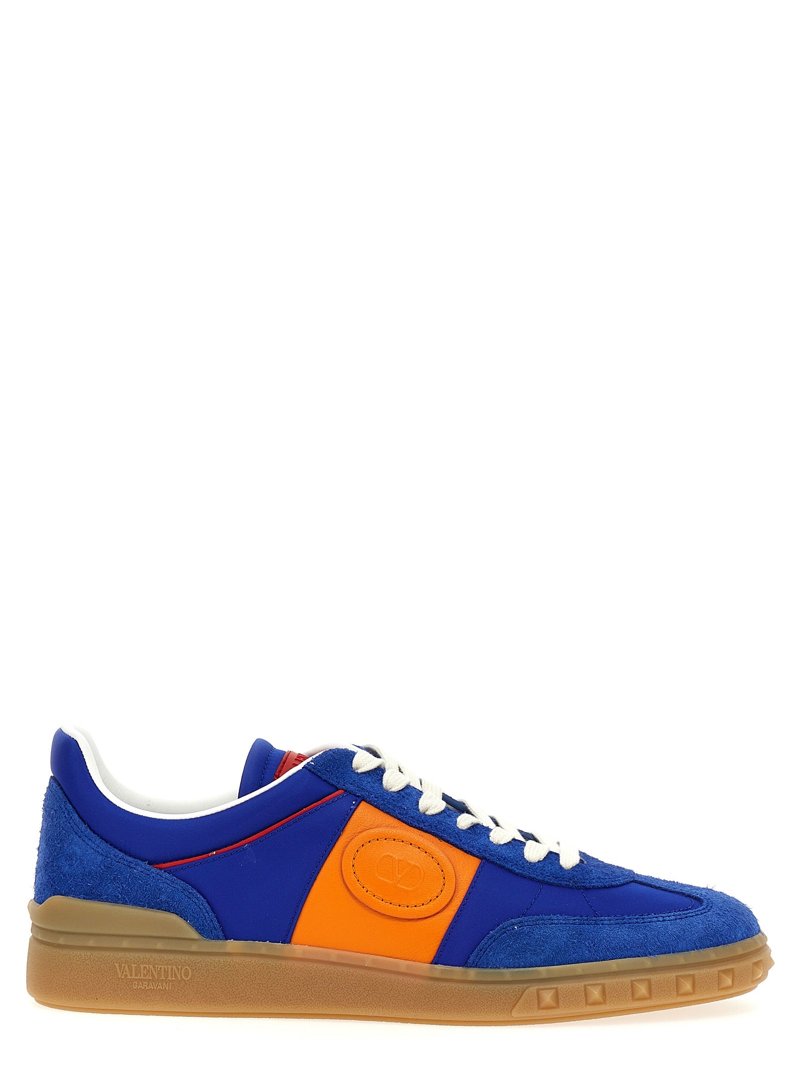 Valentino Garavani Blue Calfskin Low Top Sneakers