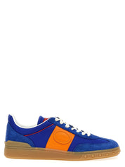 Valentino Garavani Blue Calfskin Low Top Sneakers