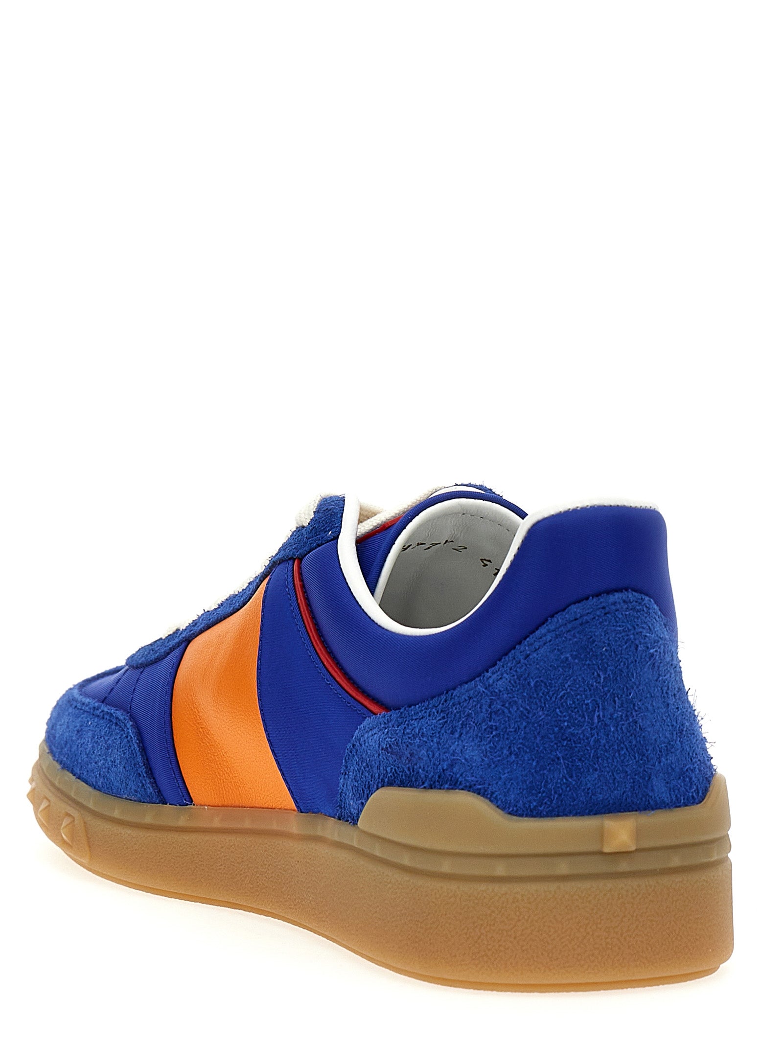 Valentino Garavani Blue Calfskin Low Top Sneakers