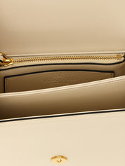 Valentino Garavani White Calfskin Shoulder Bag