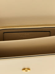 Valentino Garavani White Calfskin Shoulder Bag