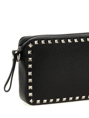 Valentino Garavani Grenade Black Calfskin Crossbody Bag