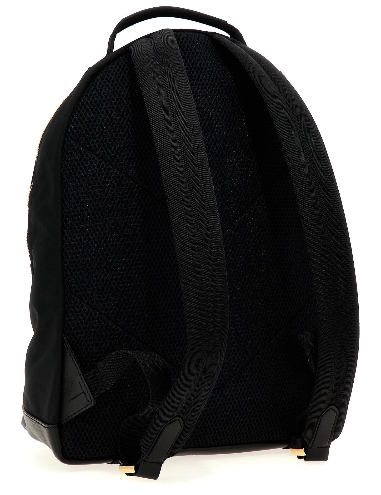 Tom Ford Black Polyester Backpack