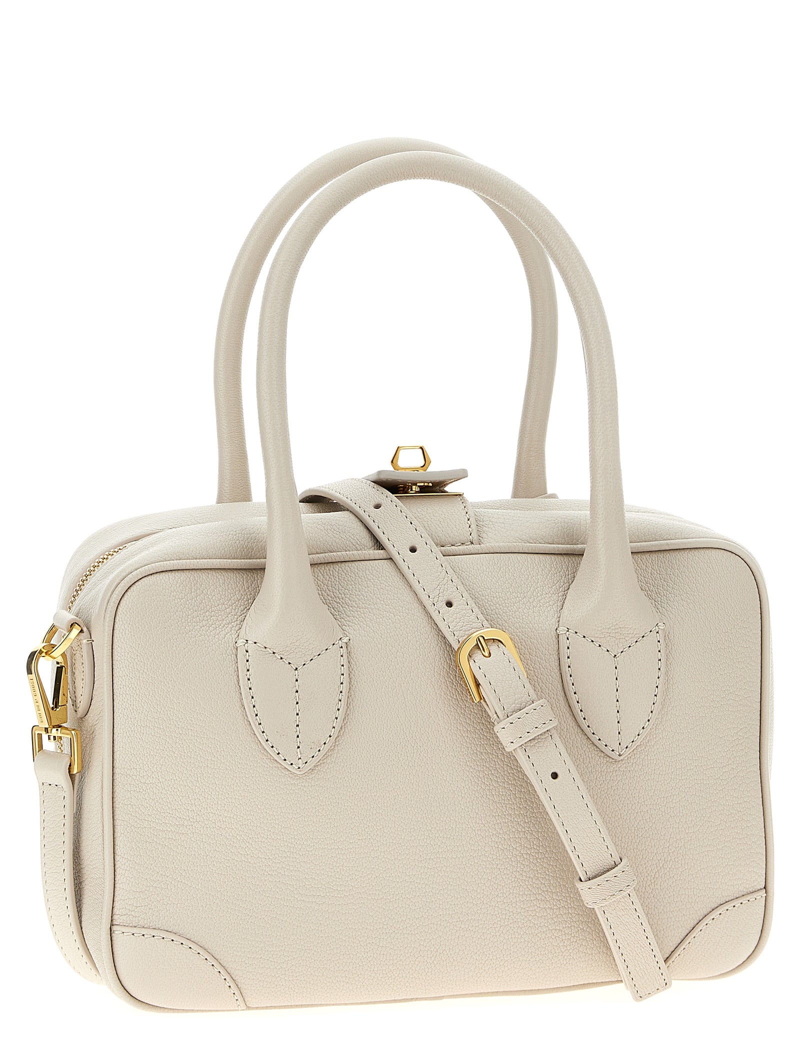 Golden Goose White Goatskin Handbag