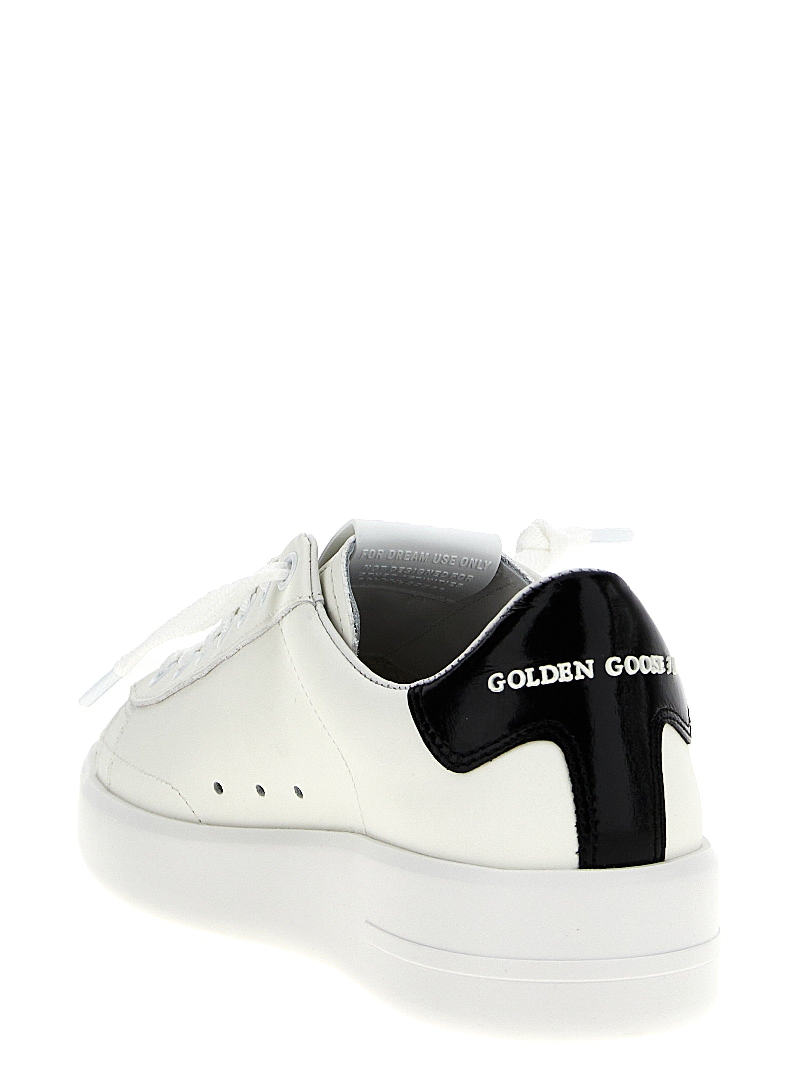 Golden Goose Black Cowhide Low Top Sneakers