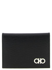 Ferragamo Black Calfskin Cardholder
