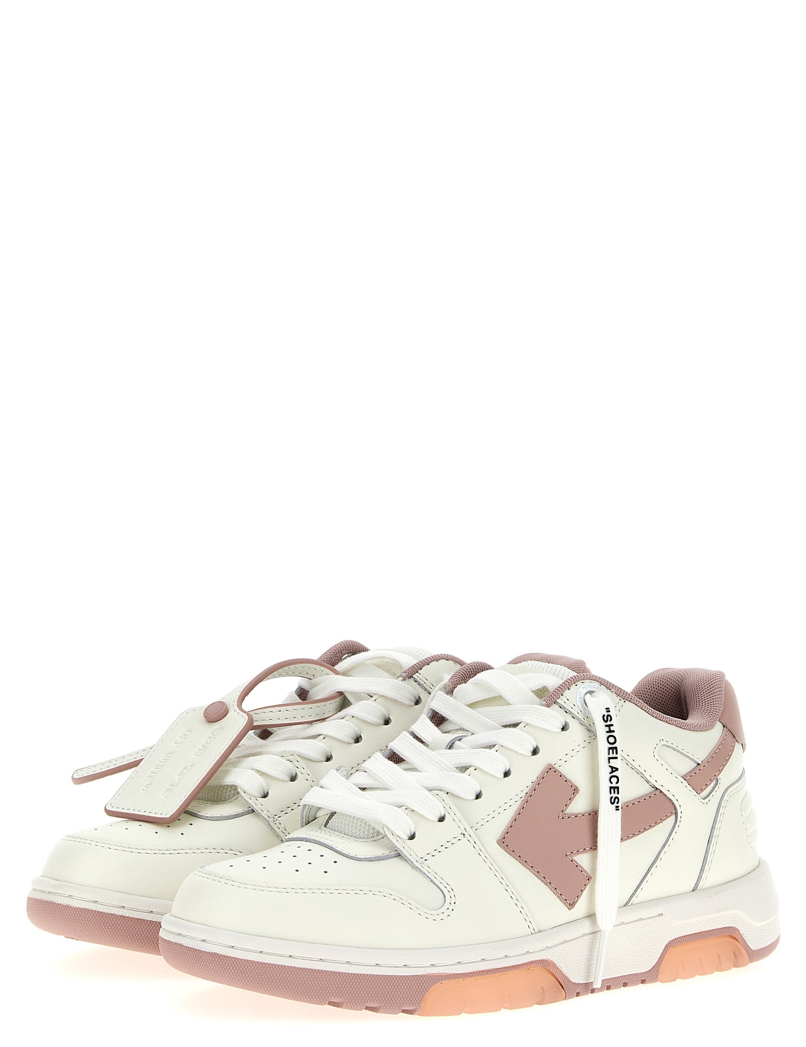 Off-White Multicolor Bovine Leather Low Top Sneakers