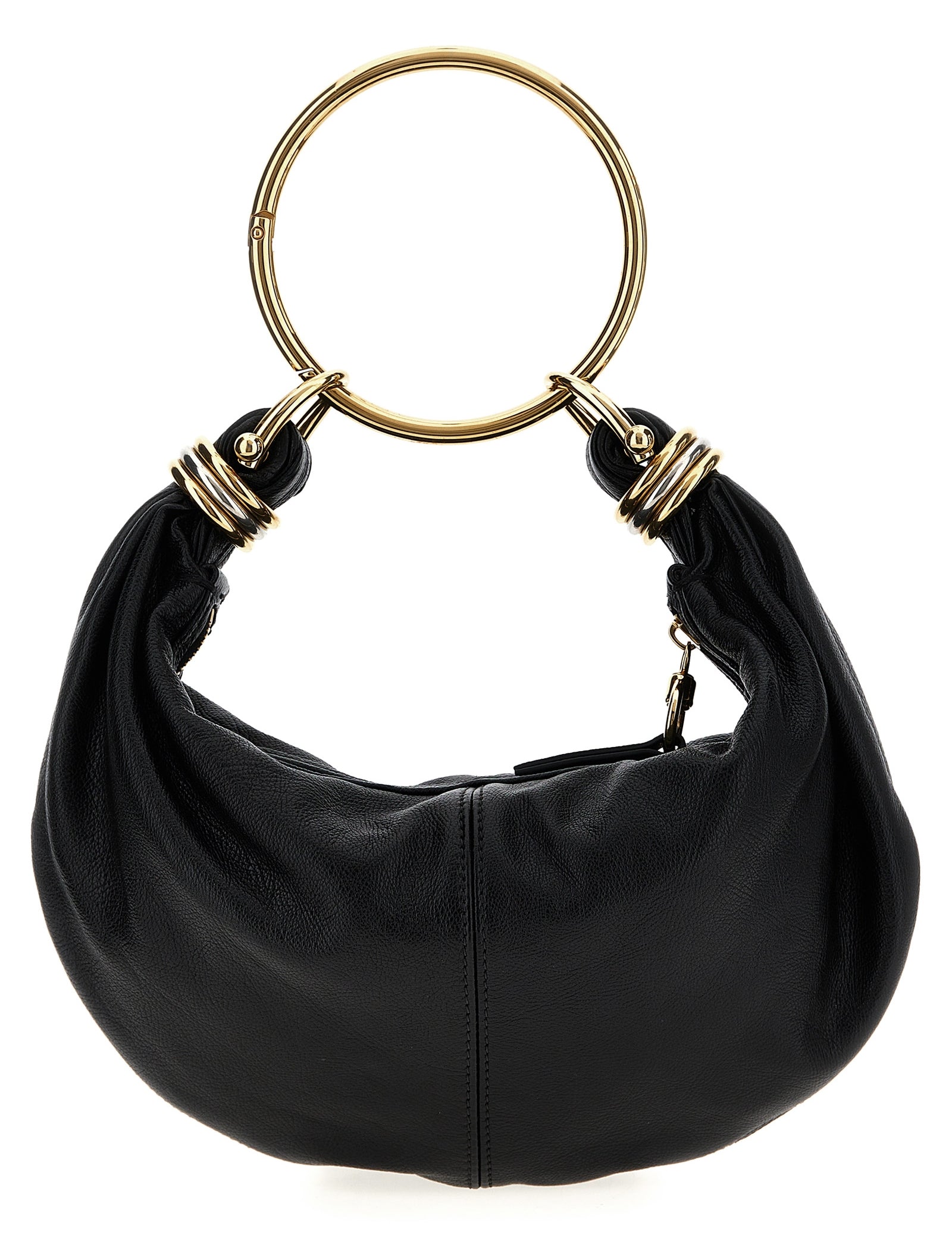 Chloé Black Calfskin Hobo Bag