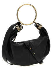 Chloé Black Calfskin Hobo Bag