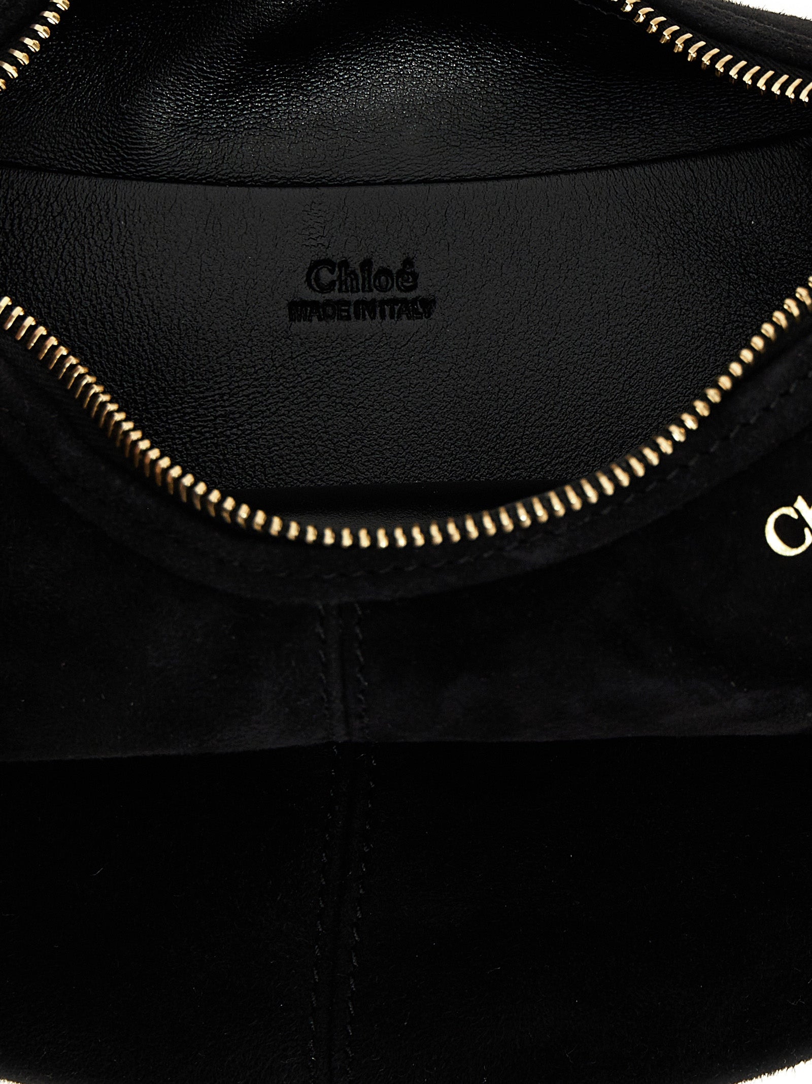 Chloé Black Goat Leather Bracelet Hobo Mini Bag