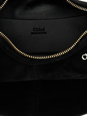Chloé Black Goat Leather Bracelet Hobo Mini Bag