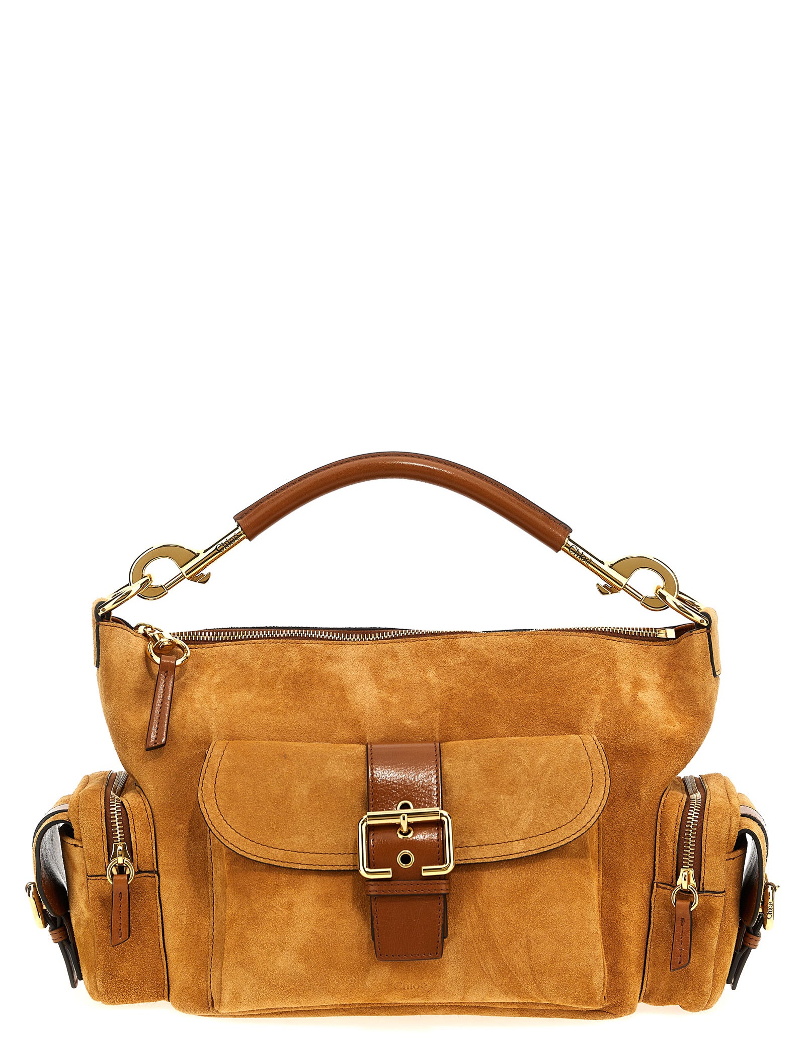 Chloé Brown Calfskin Shoulder Bag