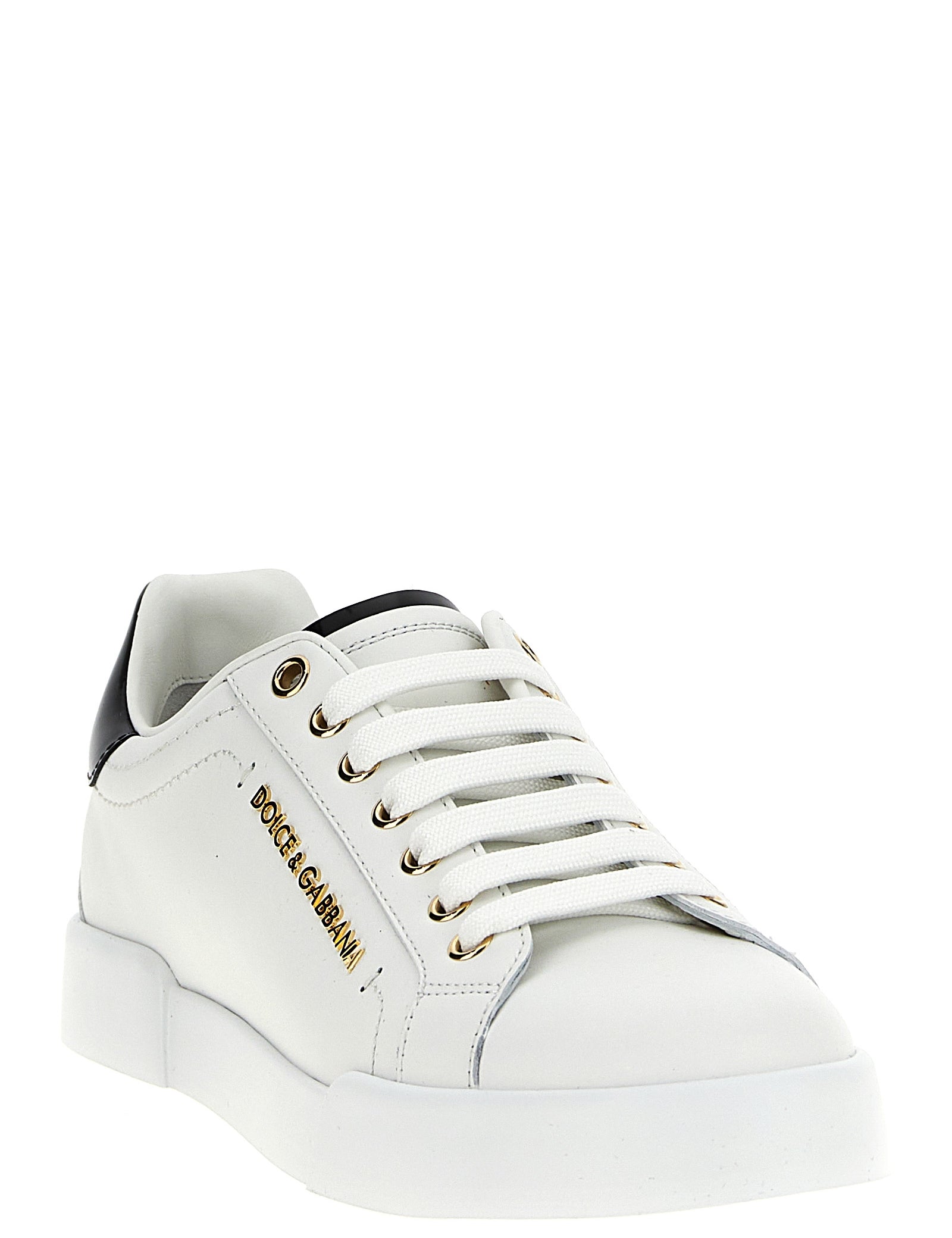 Black Calfskin Low Top Sneakers